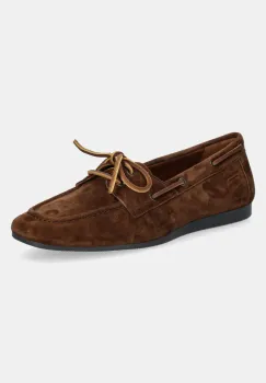 Vagabond Shoemakers mocasini din piele intoarsa HILLARY femei, culoarea maro, cu toc plat, 5925-440-89 imagine