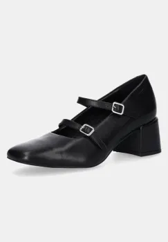 Vagabond Shoemakers pantofi de piele ADISON culoarea negru, cu toc drept, 5739-101-20 imagine