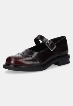 Vagabond Shoemakers pantofi de piele FREYA culoarea bordo, cu toc plat, 6006-504-54 imagine