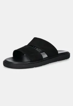 Vagabond Shoemakers papuci din nubuc MASON barbati, culoarea negru, 5965-050-20 imagine