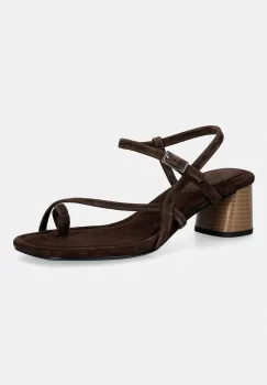 Vagabond Shoemakers sandale cu toc piele intoarsa EVIE imagine