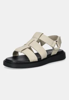 Vagabond Shoemakers sandale de piele CONNIE culoarea bej, 5957-101-02 imagine