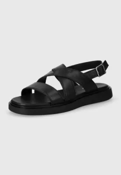 Vagabond Shoemakers sandale de piele CONNIE femei, culoarea negru, 5757-401-20 imagine