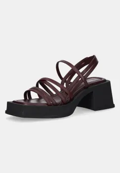 Vagabond Shoemakers sandale de piele HENNIE culoarea bordo, 5337-101-38 imagine