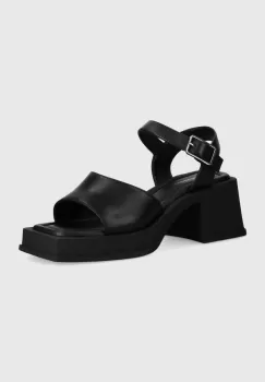 Vagabond Shoemakers sandale de piele HENNIE culoarea negru imagine