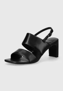 Vagabond Shoemakers sandale de piele LUISA culoarea negru imagine