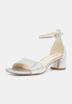 Vagabond Shoemakers sandale de piele PIPER culoarea argintiu, 5921-083-79 imagine