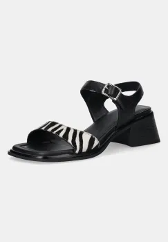 Vagabond Shoemakers sandale din piele intoarsa INES culoarea negru, 5911-261-87 imagine
