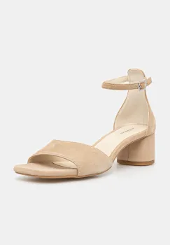 Vagabond Shoemakers sandale din piele intoarsa PIPER culoarea bej, 5921-040-11 imagine