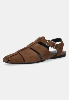 Vagabond Shoemakers sandale din piele intoarsa WIOLETTA femei, culoarea maro, 5501-140-33 imagine