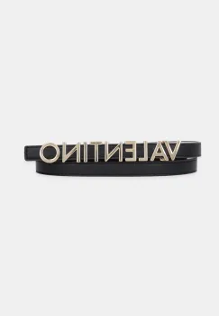Valentino Bags curea de piele BELTY culoarea negru, VCS6W555 imagine