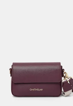 Valentino Bags geanta culoarea bordo, VBS7B303 imagine