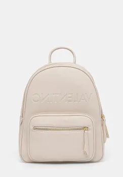 Valentino Bags rucsac culoarea bej, mic, uni, VBS9EO21 imagine