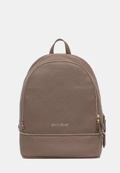 Valentino Bags rucsac culoarea maro, mare, uni, VBS7LX02 imagine