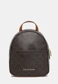 Valentino Bags rucsac culoarea maro, mic, cu imprimeu, VBS8GT20 imagine