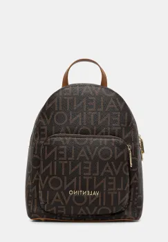 Valentino Bags rucsac REGINA RE culoarea maro, mic, cu imprimeu, VBS9IS20 imagine