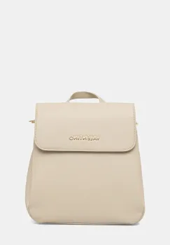 Valentino Bags rucsac WEST RE culoarea bej, mic, uni, VBS9I820 imagine