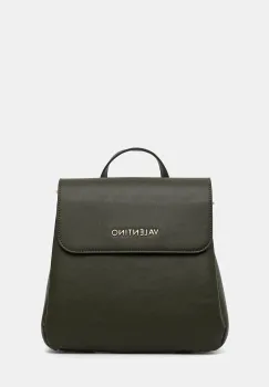 Valentino Bags rucsac WEST RE culoarea verde, mic, uni, VBS9I820 imagine