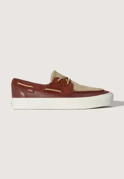 Vans 2-Eyelet Boat Shoe mocasini din piele imagine