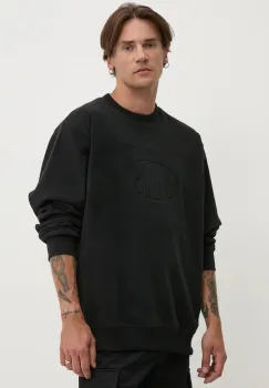 Vans bluza barbati, culoarea negru, neted, VN000HPSBLK1 imagine