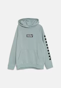 Vans bluza copii BOXED PO culoarea turcoaz, cu gluga, cu imprimeu, VN000JBRM8I1 imagine