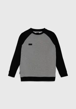 Vans bluza copii BY CORE BASIC culoarea negru, melanj, VN000JBJ4ZY1 imagine