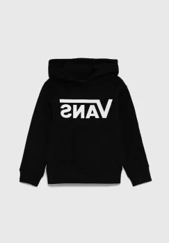 Vans bluza copii Vans Classic Kids PO culoarea negru, cu gluga, cu imprimeu, VN000JYEBLK1 imagine