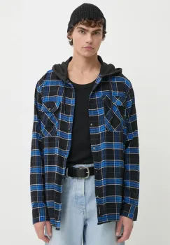 Vans camasa din bumbac barbati, relaxed, VN0A4RZBBTE1 imagine