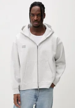 Vans hanorac cu fermoar si gluga pentru barbati, din bumbac Premium LX Full Zip imagine