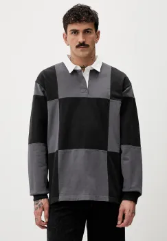 Vans hanorac de bumbac culoarea negru, cu imprimeu, VN000P8VBLK1 imagine