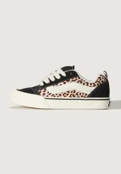 Vans Knu Skool Leopard tenisi inalti pentru femei imagine