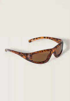 Vans ochelari de soare culoarea maro, VN000GMZ1RE1 imagine