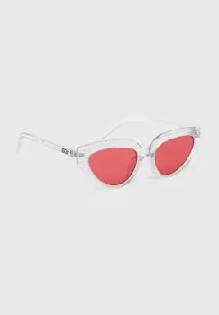 Vans ochelari de soare culoarea rosu imagine