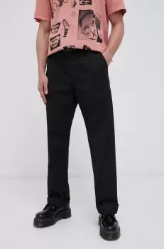 Vans Pantaloni barbati, culoarea negru, cu fason chinos imagine