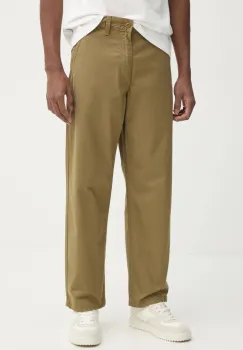 Vans pantaloni barbati, culoarea verde, cu fason chinos, VN000HZCCUQ1 imagine