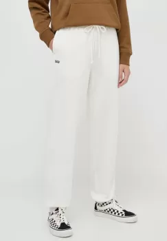 Vans pantaloni de trening culoarea bej imagine