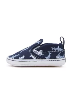 Vans pantofi pentru bebelusi Slip-On V Crib culoarea verde imagine