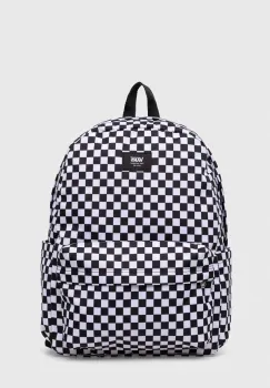 Vans rucsac culoarea alb, mare, modelator imagine