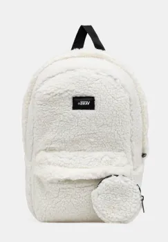 Vans rucsac culoarea bej, mic, uni, VN000Q9AFS81 imagine