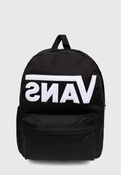 Vans rucsac culoarea negru, mare, cu imprimeu imagine