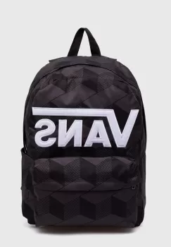 Vans rucsac culoarea negru, mare, cu imprimeu, VN000H4ZKOU1 imagine