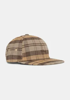Vans sapca de baseball din bumbac culoarea bej, cu imprimeu, VN000YXKZUJ1 imagine