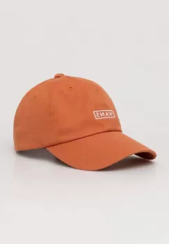 Vans sapca de baseball din bumbac culoarea portocaliu, cu imprimeu imagine