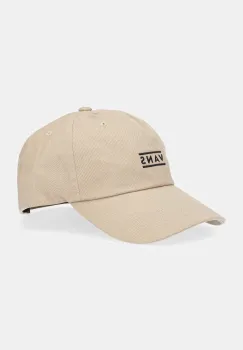 Vans sapca de baseball din bumbac culoarea verde, cu imprimeu, VN000HS64MG1 imagine