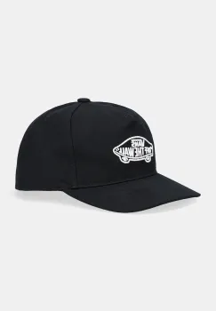 Vans sapca de baseball din bumbac pentru copii Vans Classic Snapback culoare neagra VN000Q1ABLK1 imagine