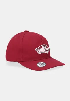 Vans sapca din bumbac pentru copii Vans Classic Snapback culoarea bordo, VN000Q1ABRD1 imagine