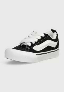 Vans tenisi copii Knu Skool culoarea negru imagine