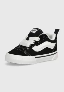 Vans tenisi copii Knu Skool Elastic Lace culoarea negru imagine