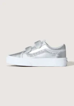 Vans tenisi copii Old Skool V culoarea argintiu, VN000CYA7VF1 imagine