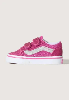 Vans tenisi copii Old Skool V culoarea roz, VN000CTGYLZ1 imagine